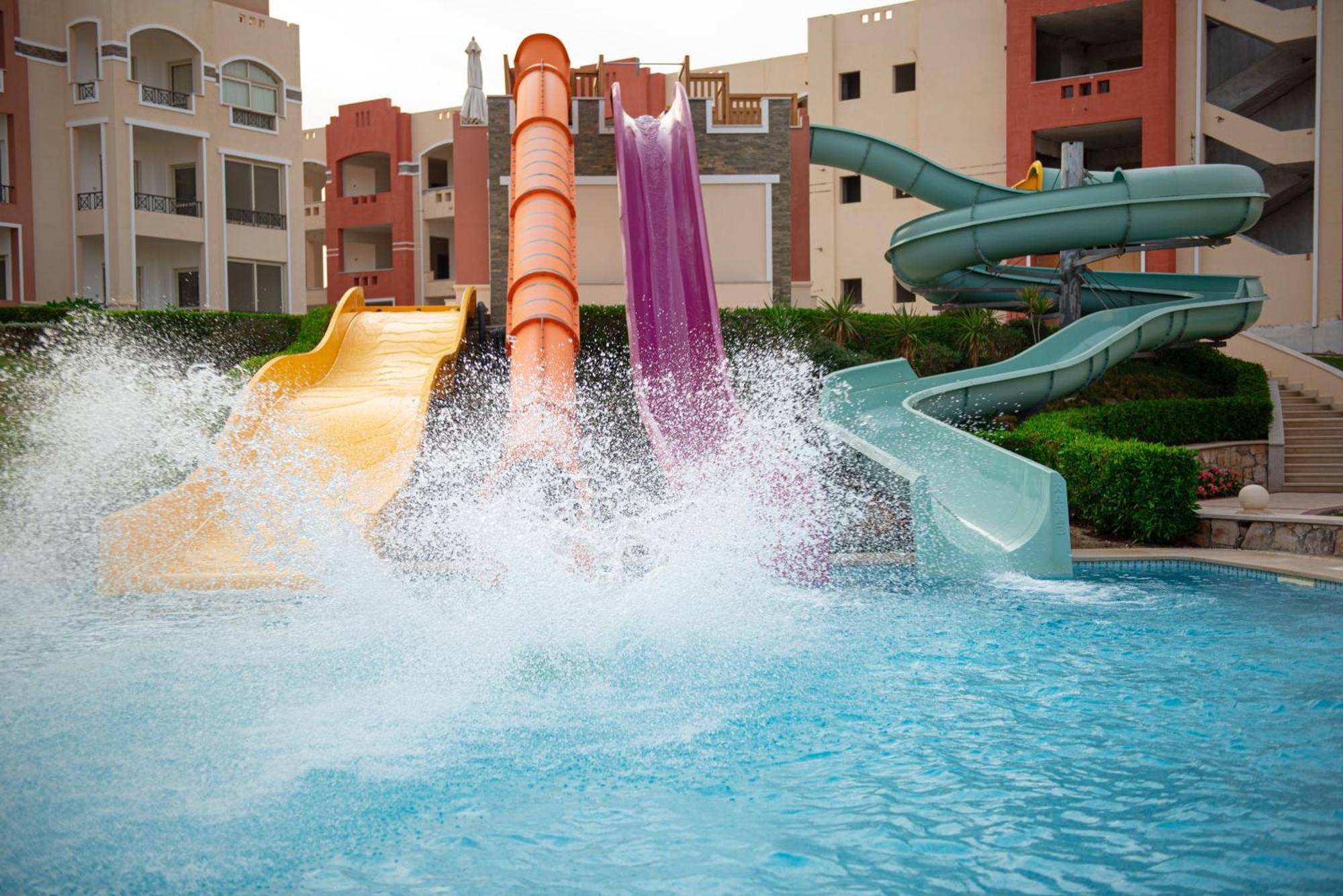 Oyster Bay Beach Resort Abu Dabab Eksteriør billede